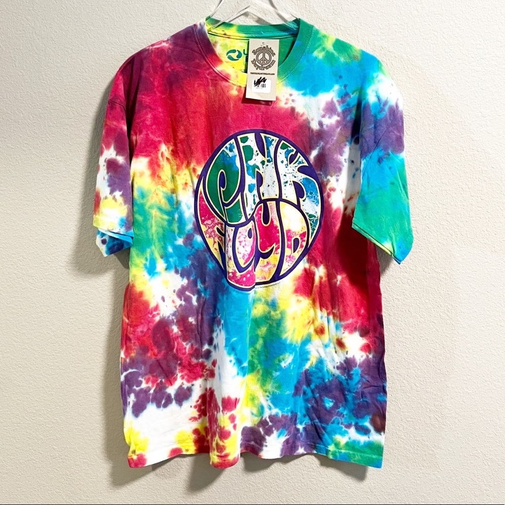 Sunshine Daydream Pink Floyd Tie Dye T-Shirt